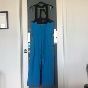 Men’s Aether snow pants with suspenders